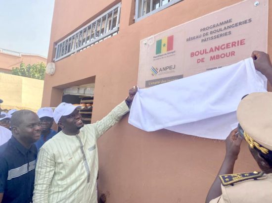 L’Inauguration de la boulangerie de l’Oncad Santhie de MBOUR