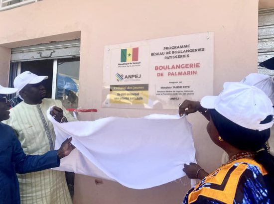 L’Inauguration de la boulangerie de PALMARIN