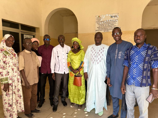 Visite de Staff du Directeur Général à Kaolack