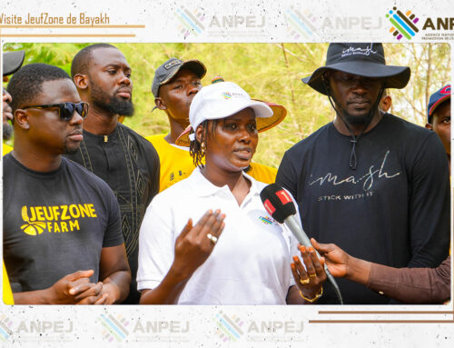 Visite de la Ferme MIJA  (Modèle d’Insertion des Jeunes Agripreneurs) de Sangalkam