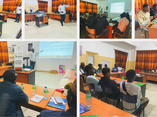 Session d’écoute et de prise de parole organisée par l’OIM 