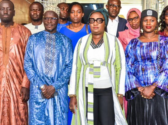 Visite de courtoisie de Madame Khady Diène GAYE, ministre de la Jeunesse, des Sports et de la Culture au siège de l’ANPEJ