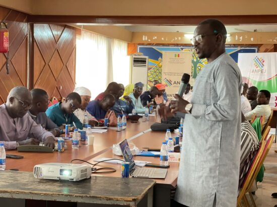 Phase pilote du Projet d’appui à l’écomobilité et à l’entrepreneuriat des jeunes