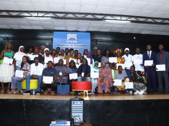 Session de formation en entrepreneuriat au profit des jeunes acteurs culturels du département de Ziguinchor