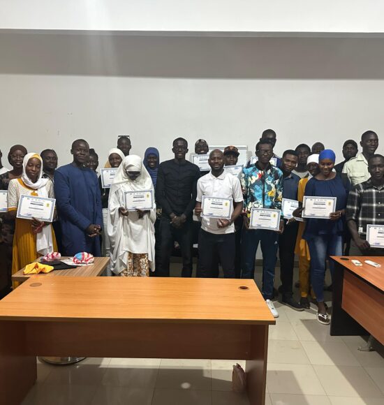 Programme Vacances Skills : 76 jeunes certifiés en intelligence artificielle et entrepreneuriat digital à Thiès