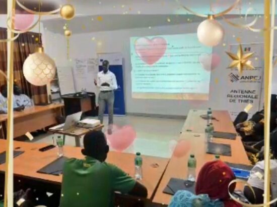 Thiès : Coaching sur l’Entrepreneuriat au Profit de Migrants de Retour avec l’Appui de l’OIM