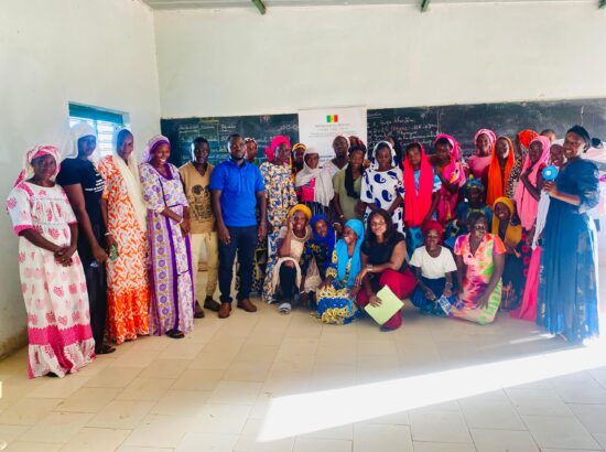 Renforcement de Capacités des Membres de GIE : Trésorerie Minimale et Marketing Digital