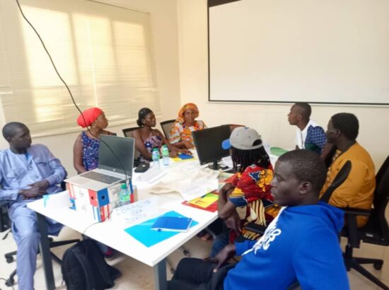 Renforcement des capacités entrepreneuriales des jeunes et femmes en situation de handicap à Bignona