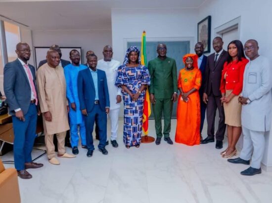 Visite de prise de contact de la Directrice générale de l’ANPEJ auprès du Ministre de l’Emploi et de la Formation Professionnelle et Technique