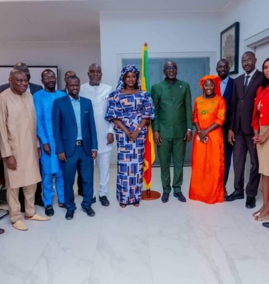 Visite de prise de contact de la Directrice générale de l’ANPEJ auprès du Ministre de l’Emploi et de la Formation Professionnelle et Technique