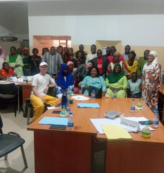 Session de formation en entrepreneuriat en partenariat avec Amref Health Africa