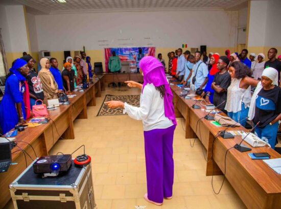 Renforcement des capacités entrepreneuriales des membres de l’association AHAZON à Thiès