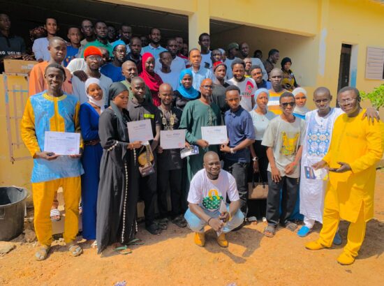Renforcement des compétences entrepreneuriales et professionnelles des jeunes de Medina Yoro Foulah
