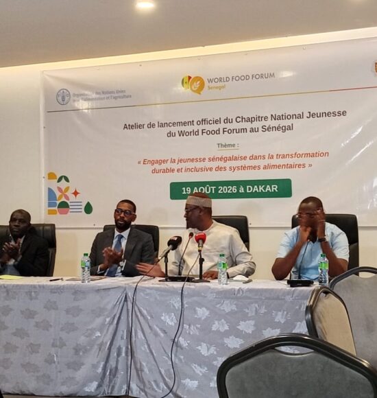 Atelier de lancement du Chapitre National Jeunesse du World Food Forum Sénégal : l’ANPEJ mobilisée pour l’engagement des jeunes dans la transformation durable des systèmes alimentaires